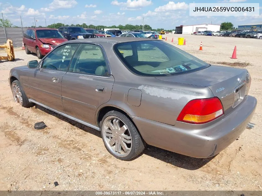 JH4UA2659VC006431 1997 Acura Tl 2.5