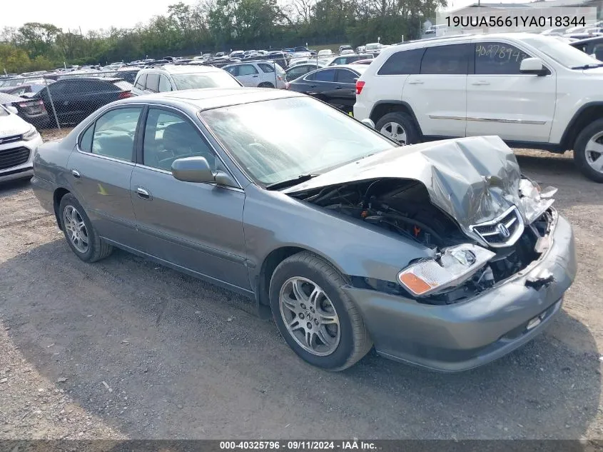 19UUA5661YA018344 2000 Acura Tl 3.2