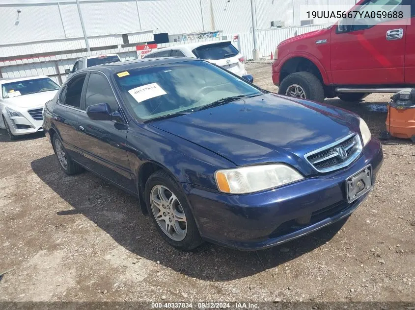 19UUA5667YA059688 2000 Acura Tl 3.2