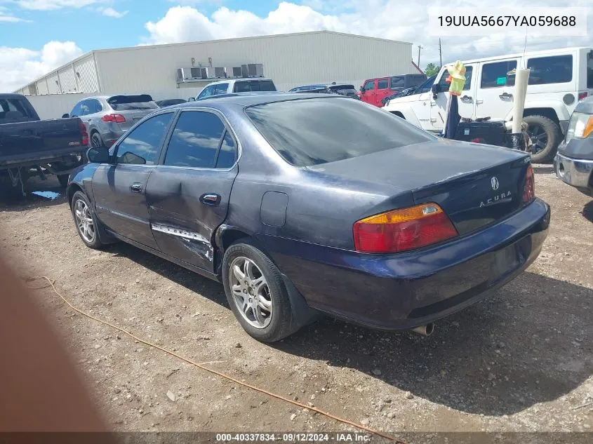 19UUA5667YA059688 2000 Acura Tl 3.2