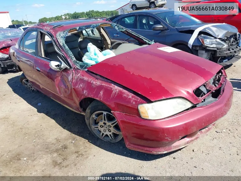 19UUA56661A030849 2001 Acura Tl 3.2