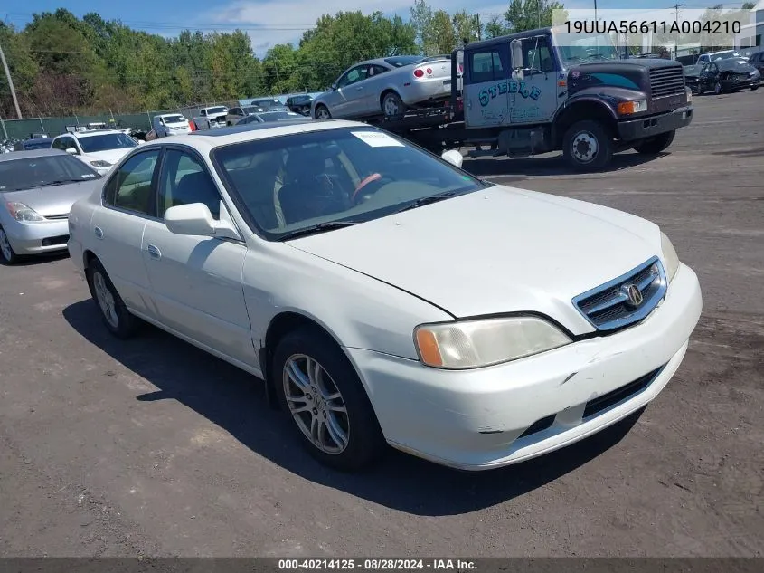 19UUA56611A004210 2001 Acura Tl 3.2