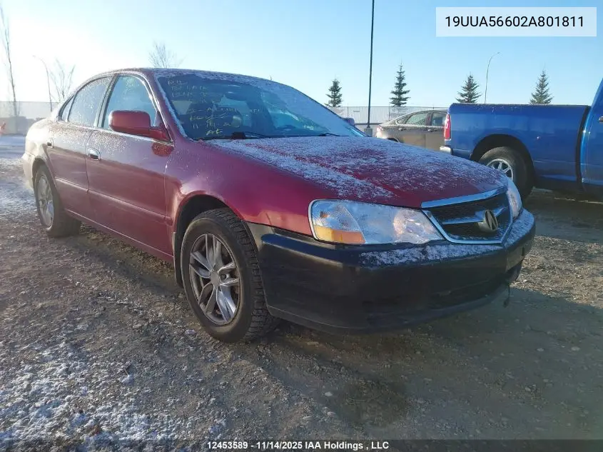 19UUA56602A801811 2002 Acura 3.2Tl