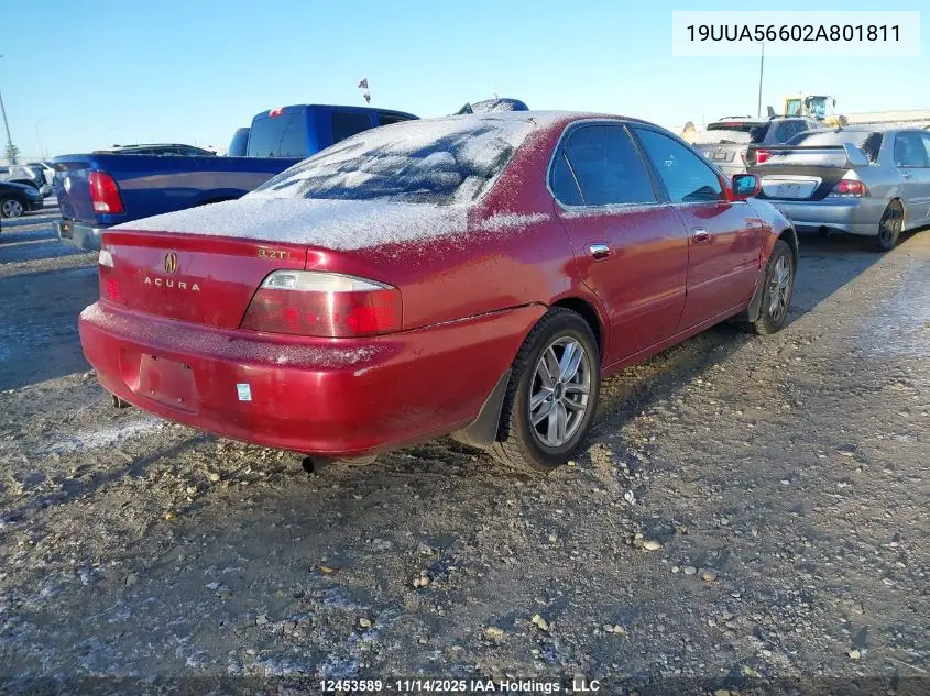 19UUA56602A801811 2002 Acura 3.2Tl