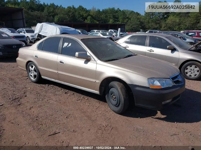 19UUA56692A025842 2002 Acura Tl 3.2