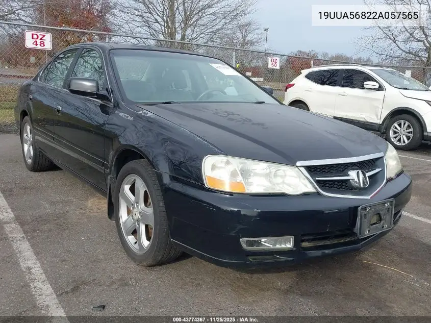 19UUA56822A057565 2002 Acura Tl 3.2 Type S