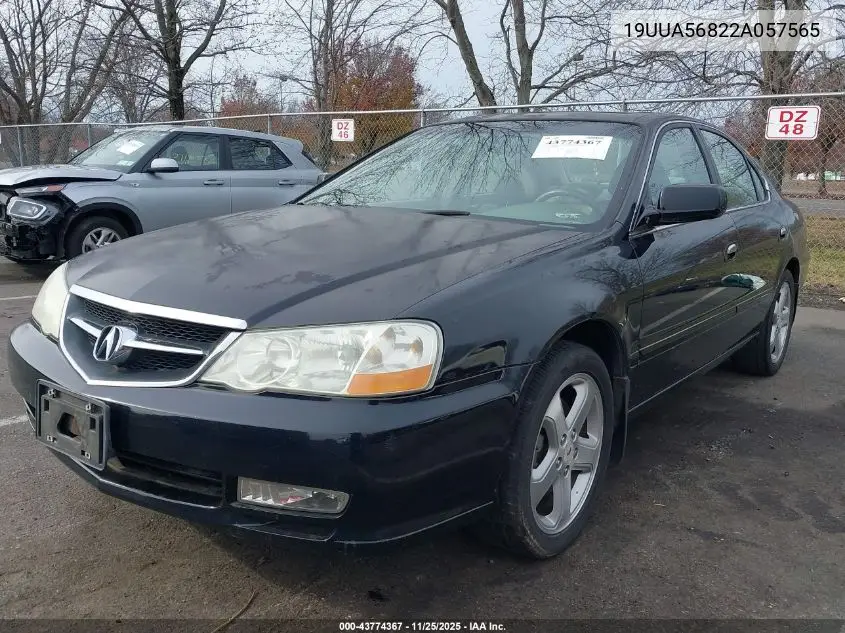 19UUA56822A057565 2002 Acura Tl 3.2 Type S