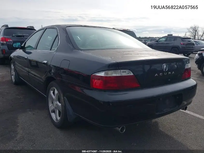 19UUA56822A057565 2002 Acura Tl 3.2 Type S