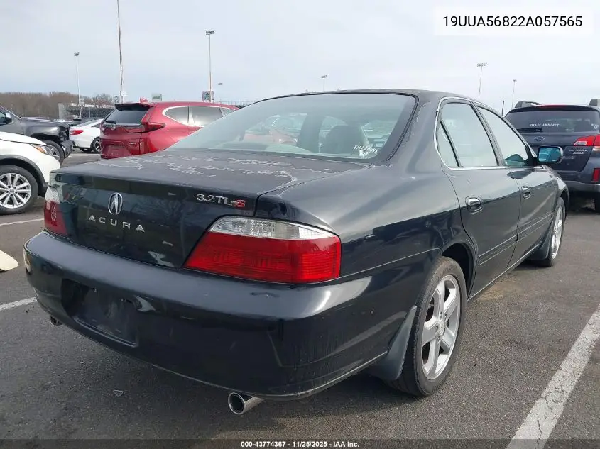 19UUA56822A057565 2002 Acura Tl 3.2 Type S