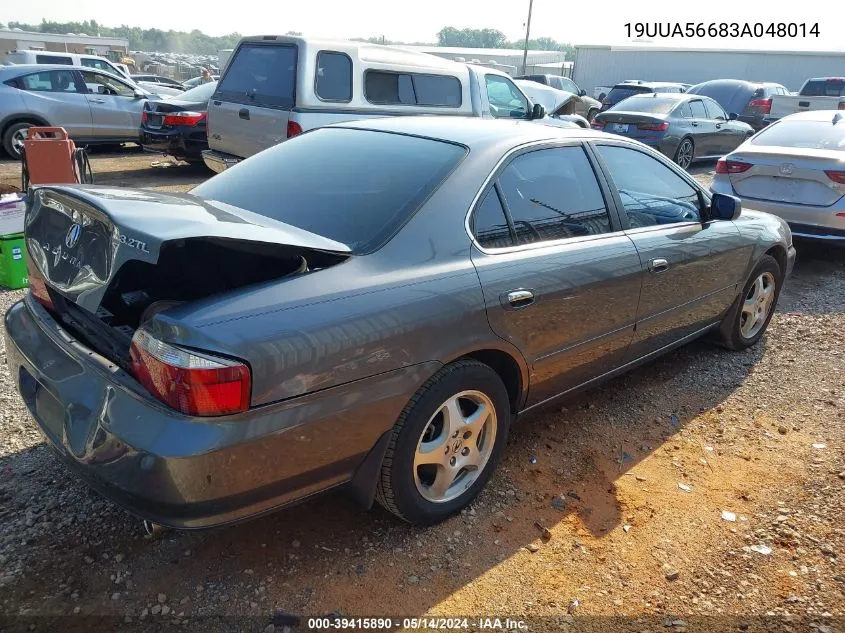 19UUA56683A048014 2003 Acura Tl 3.2