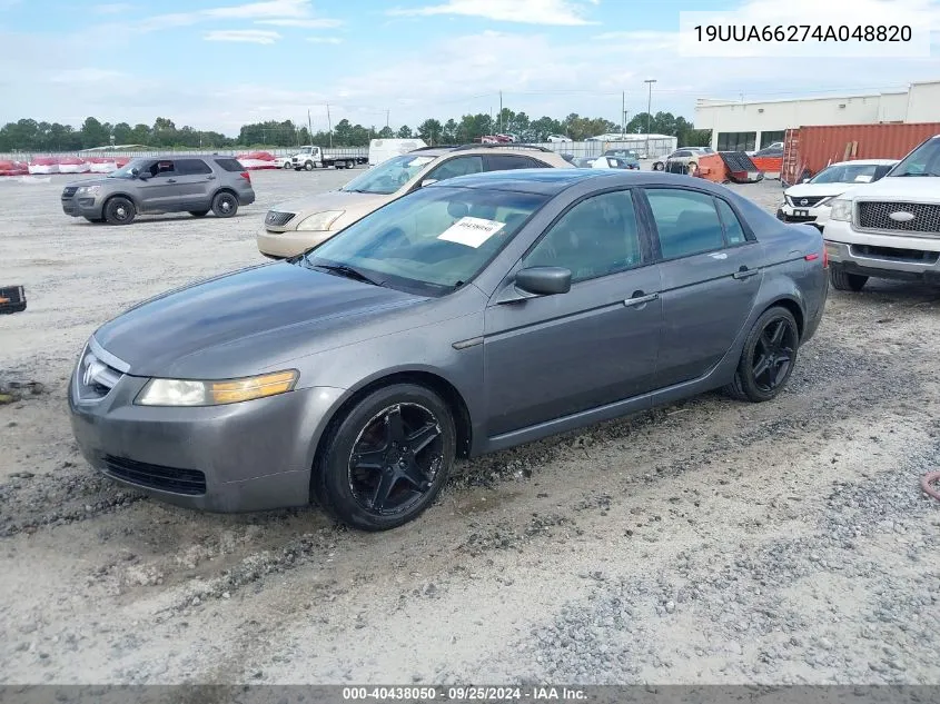 19UUA66274A048820 2004 Acura Tl