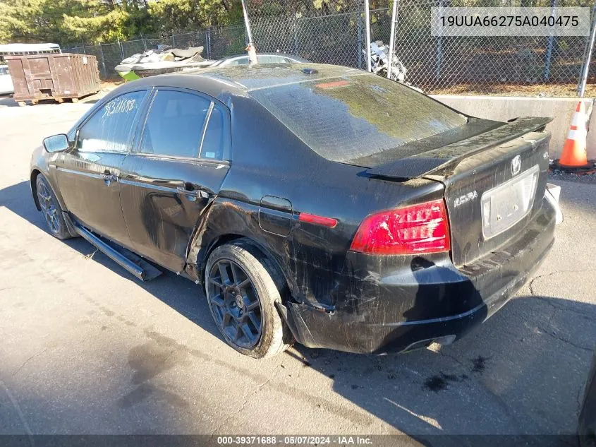 19UUA66275A040475 2005 Acura Tl