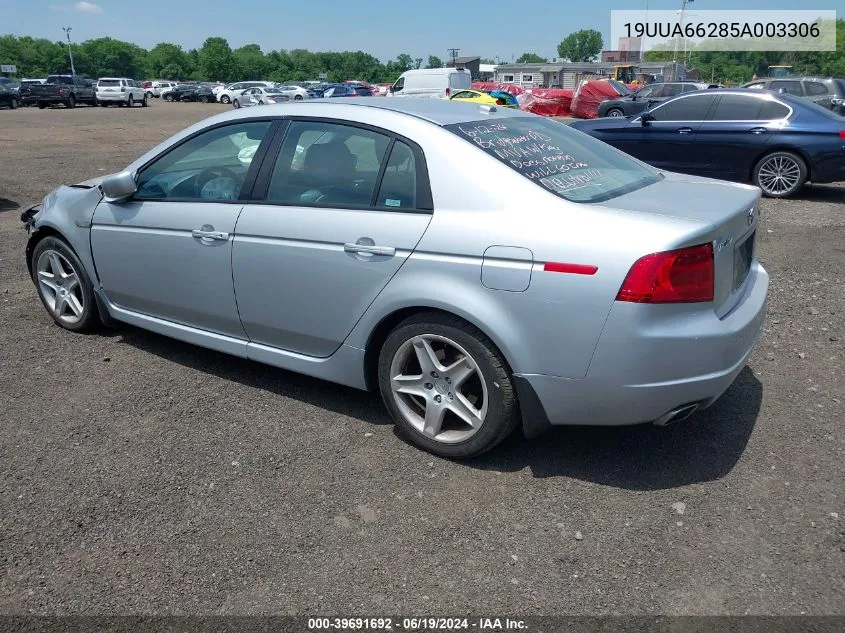 19UUA66285A003306 2005 Acura Tl