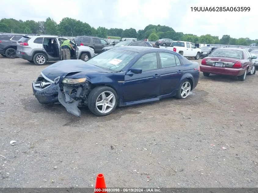 19UUA66285A063599 2005 Acura Tl