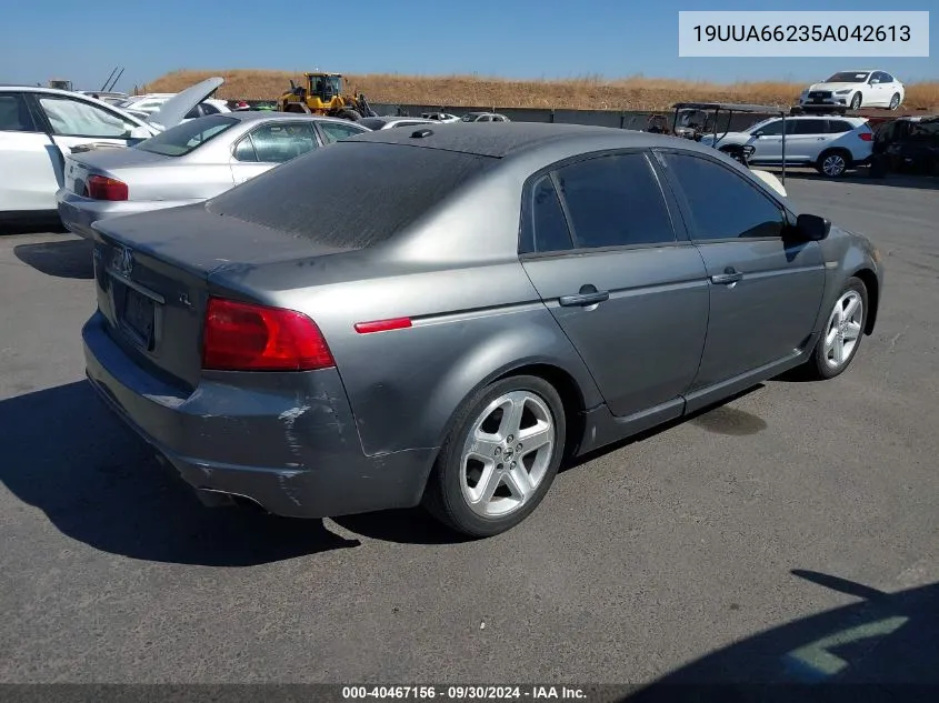 19UUA66235A042613 2005 Acura Tl