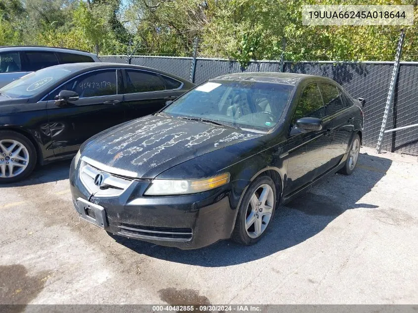 19UUA66245A018644 2005 Acura Tl