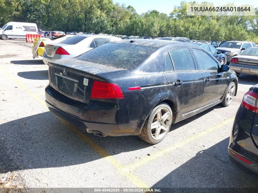 19UUA66245A018644 2005 Acura Tl