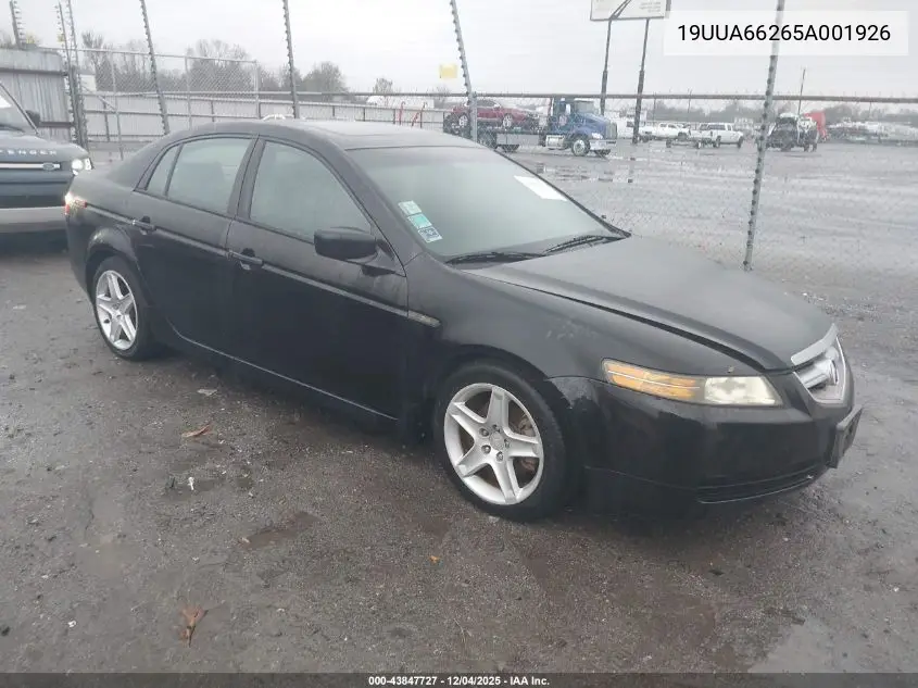 19UUA66265A001926 2005 Acura Tl