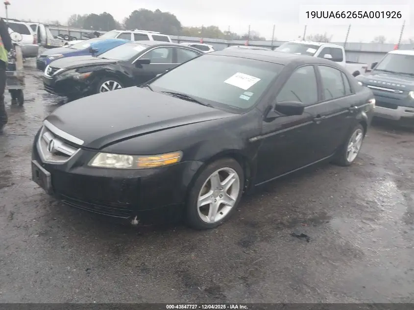 19UUA66265A001926 2005 Acura Tl