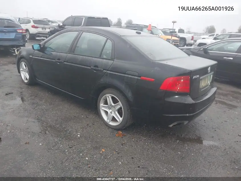 19UUA66265A001926 2005 Acura Tl
