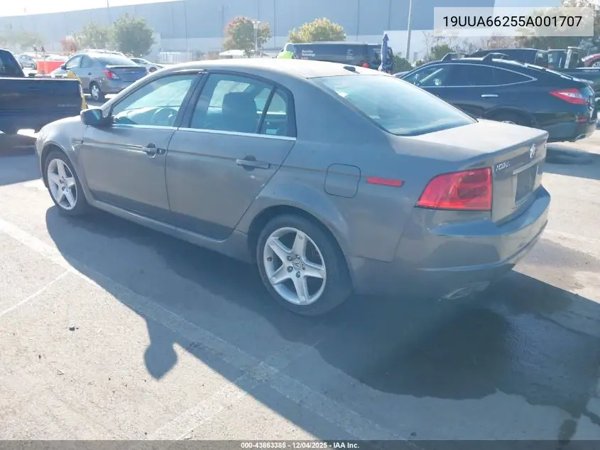 19UUA66255A001707 2005 Acura Tl