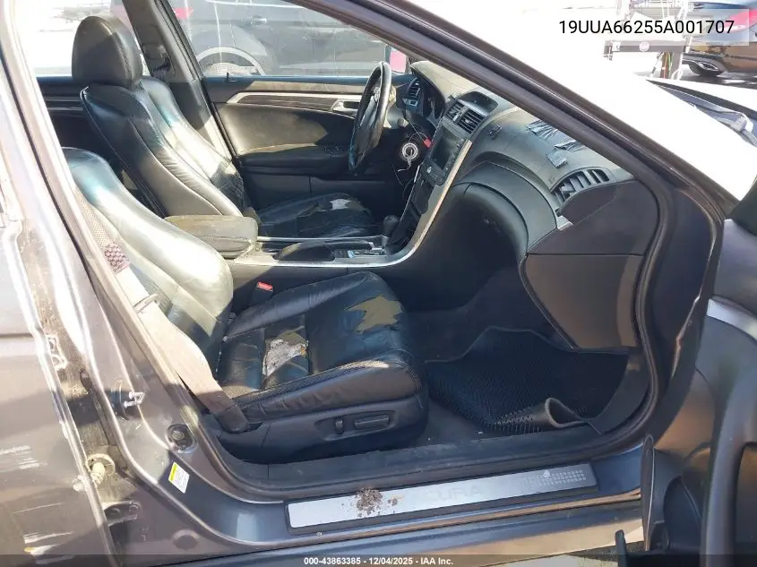19UUA66255A001707 2005 Acura Tl