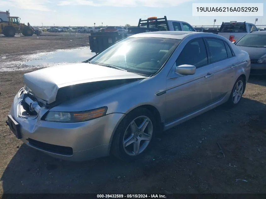 19UUA66216A052929 2006 Acura Tl