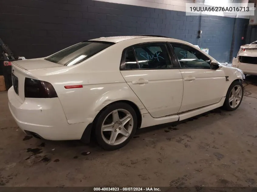 19UUA66276A016713 2006 Acura Tl