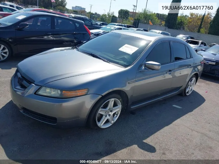 19UUA662X6A017760 2006 Acura 3.2Tl