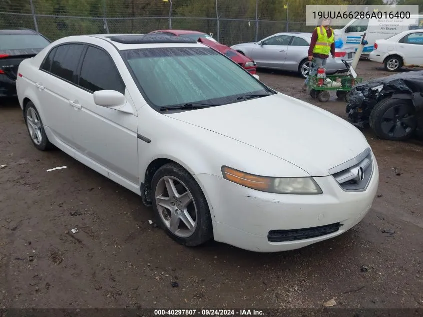 19UUA66286A016400 2006 Acura Tl