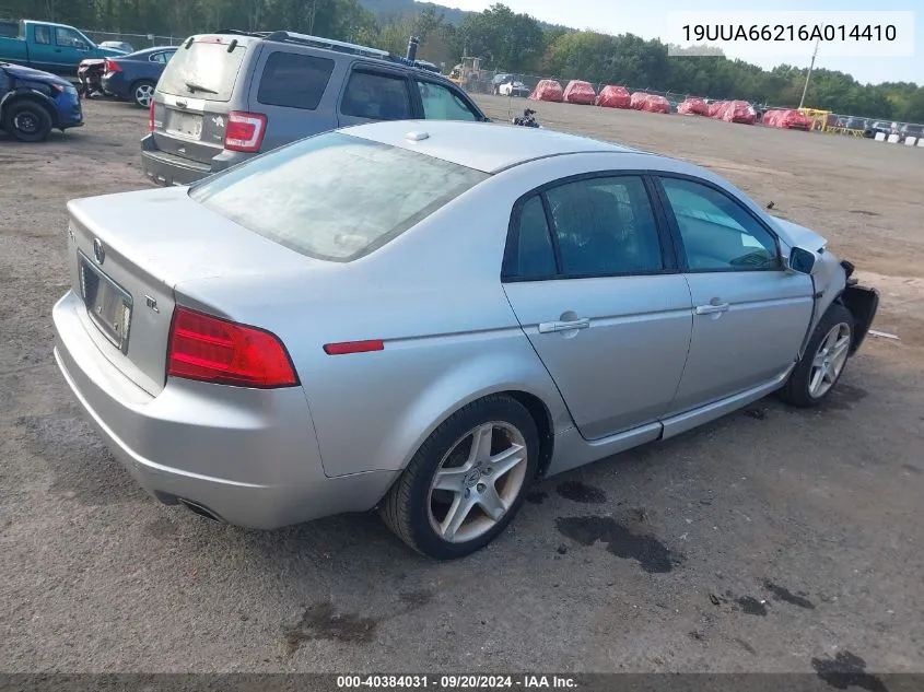 19UUA66216A014410 2006 Acura Tl