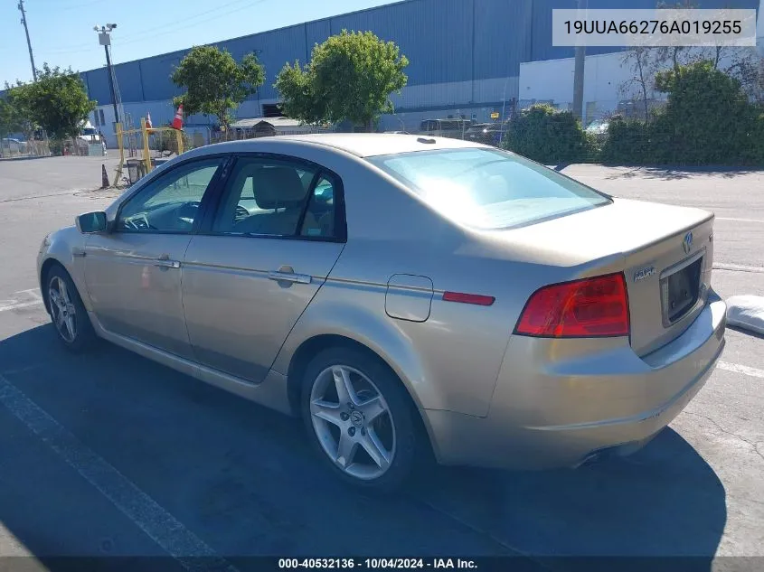 19UUA66276A019255 2006 Acura Tl