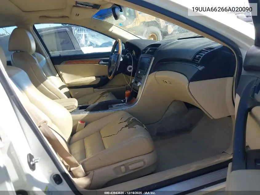 19UUA66266A020090 2006 Acura Tl