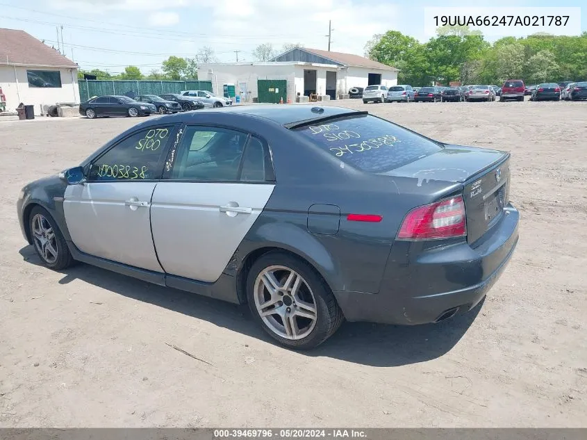 19UUA66247A021787 2007 Acura Tl 3.2