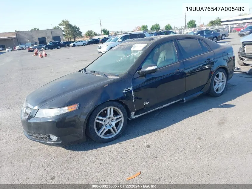 19UUA76547A005489 2007 Acura Tl Type S