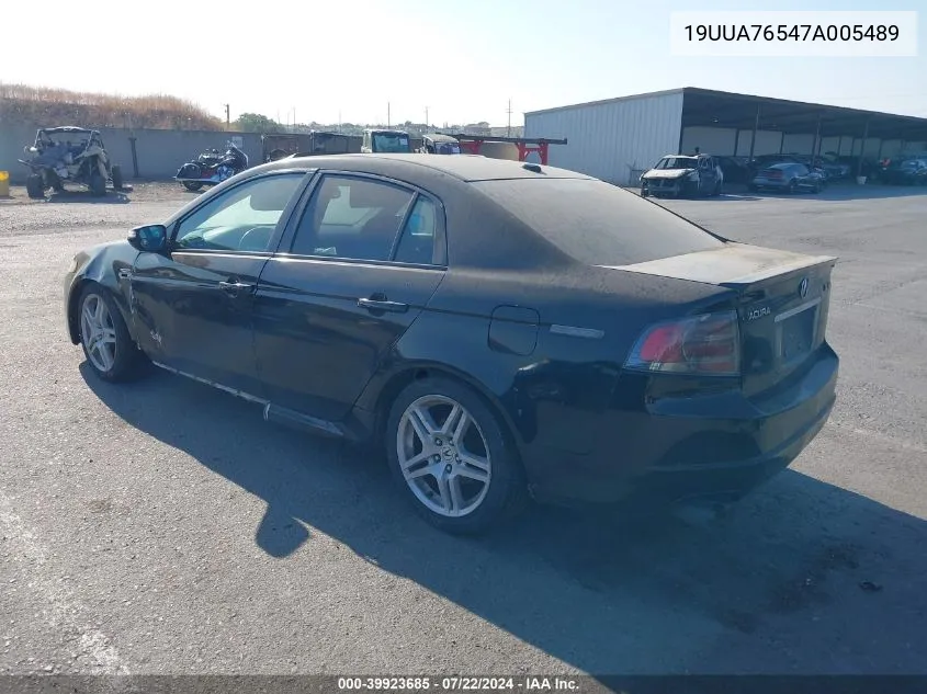 19UUA76547A005489 2007 Acura Tl Type S