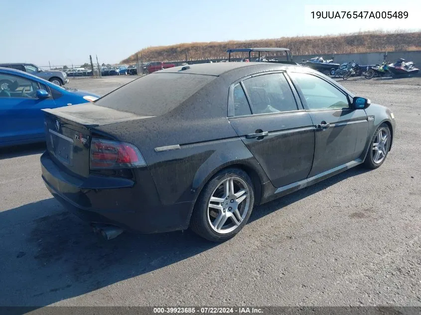 19UUA76547A005489 2007 Acura Tl Type S