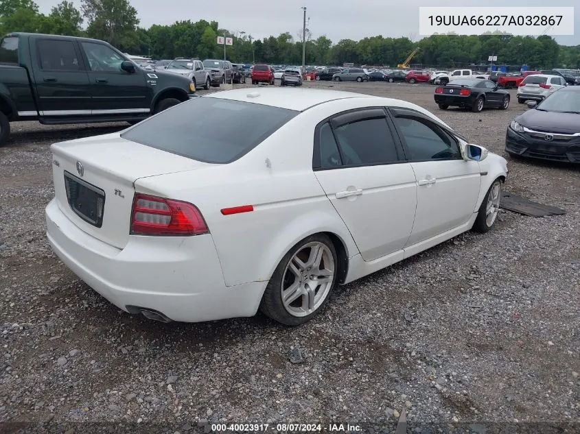 19UUA66227A032867 2007 Acura Tl 3.2