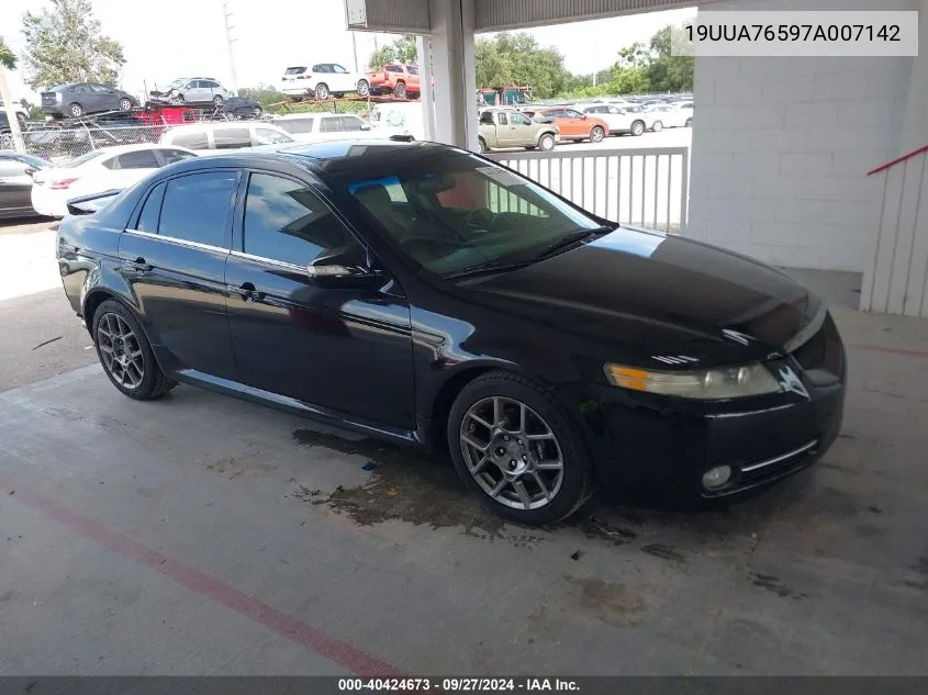 19UUA76597A007142 2007 Acura Tl Type S