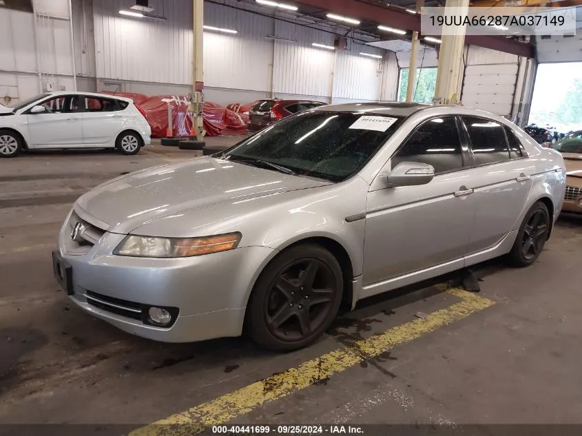 19UUA66287A037149 2007 Acura Tl 3.2