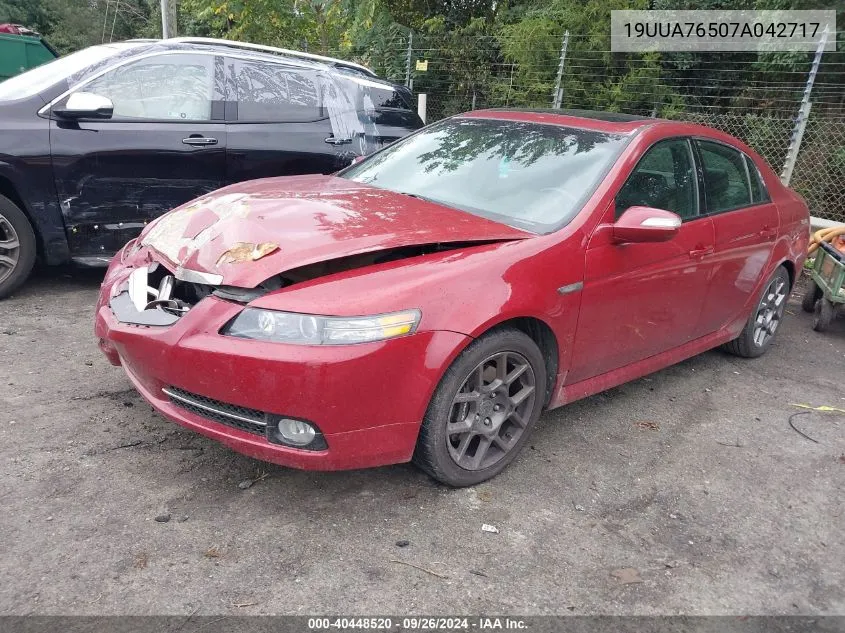 19UUA76507A042717 2007 Acura Tl Type S