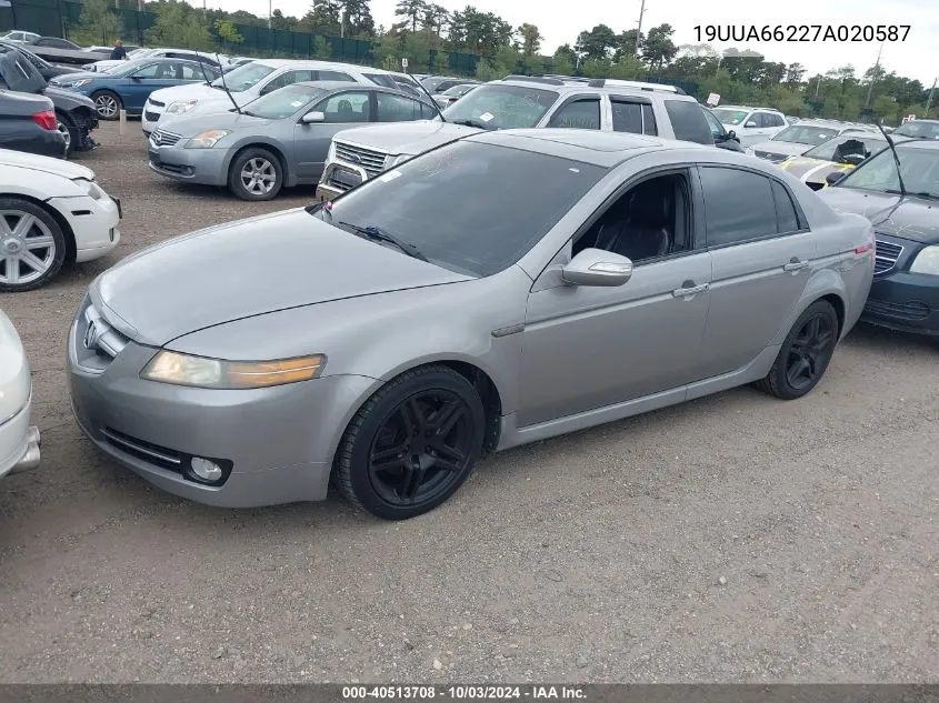 19UUA66227A020587 2007 Acura Tl 3.2