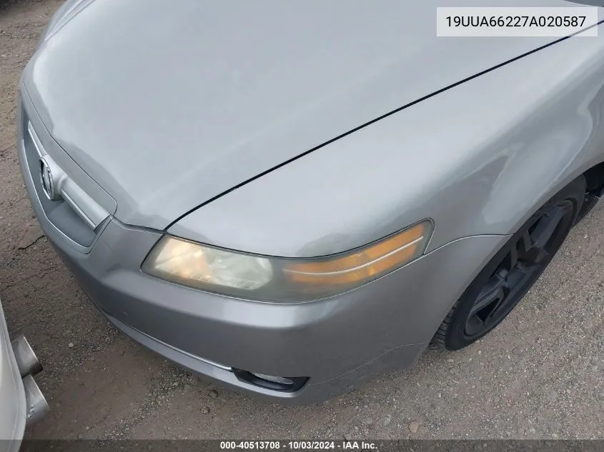 19UUA66227A020587 2007 Acura Tl 3.2