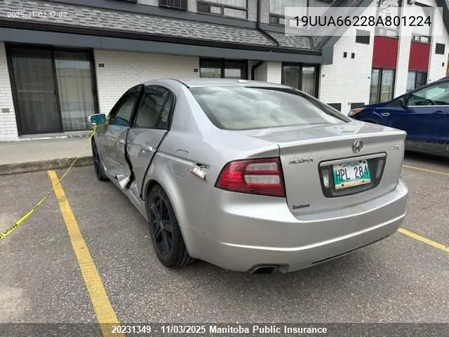 19UUA66228A801224 2008 Acura Tl
