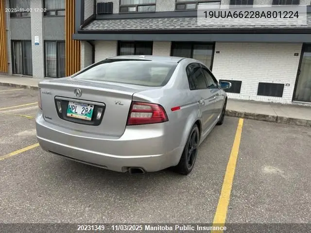 19UUA66228A801224 2008 Acura Tl
