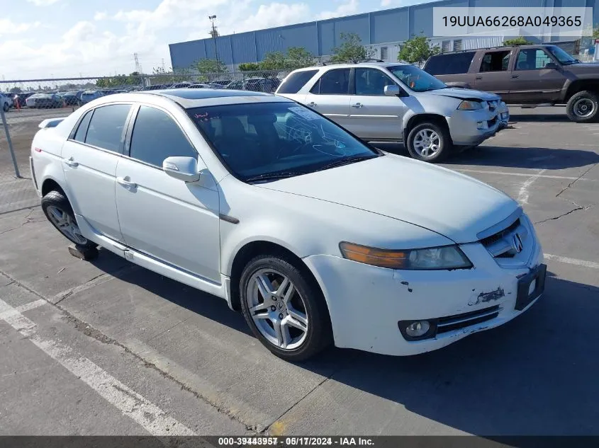 19UUA66268A049365 2008 Acura Tl 3.2