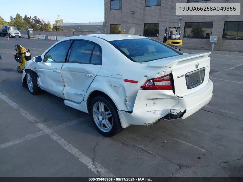 19UUA66268A049365 2008 Acura Tl 3.2