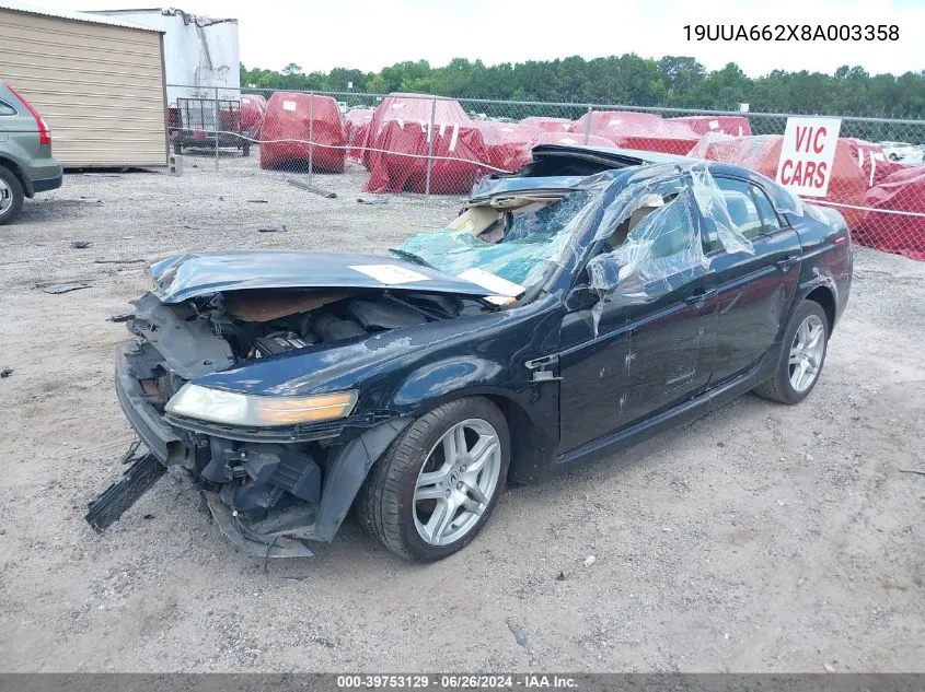 19UUA662X8A003358 2008 Acura Tl 3.2