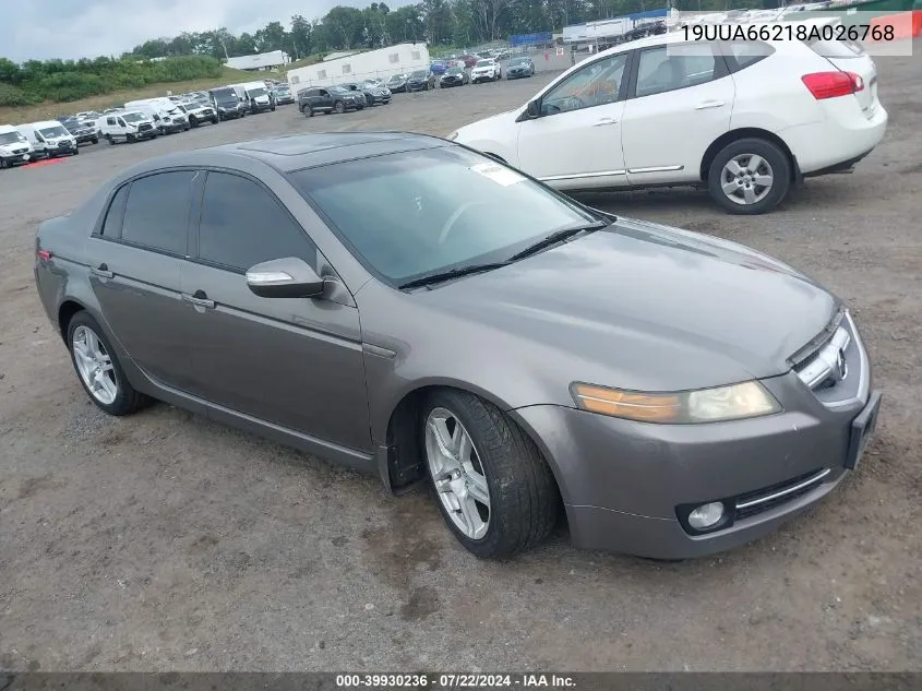 19UUA66218A026768 2008 Acura Tl 3.2