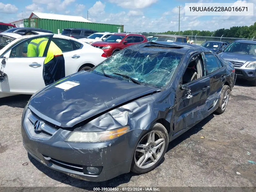 19UUA66228A016671 2008 Acura Tl 3.2